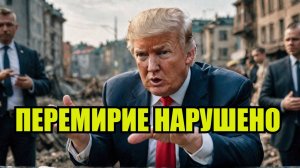 Киев нарушил предложенное Трампом перемирие