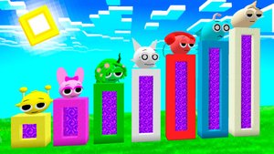 ВЫЖИВАНИЕ ВНУТРИ ВСЕХ ПОРТАЛОВ СПРУНКИ В МАЙНКРАФТ! ХОРРОР СПРАНКИ SPRUNKI INCREDIBOX MINECRAFT