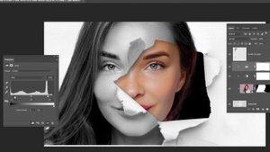 рванная бумага в фотошоп Hearth_Stone_43