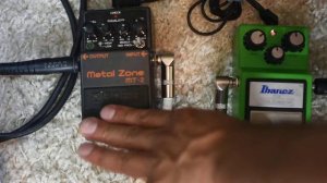 Kopa Custom Guitars- Boss MT-2 MOD, Tube Screamer sound!!!!!