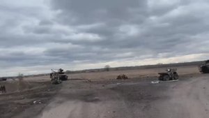 Курская дуга. Куча битой хохлотехники.