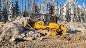 Бульдозер SHANTUI DH20.mp4