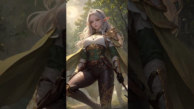 [4K AI Look Book] summer night elf / 夏の夜のエルフ / 여름밤의 엘프 (2) смотреть онлайн