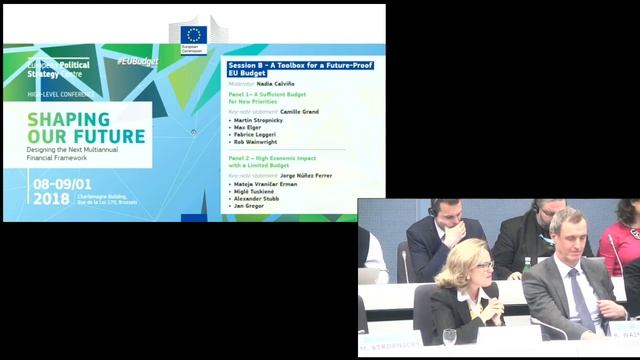 A Toolbox for a Future-Proof EU Budget (Session B - Shaping Our Future: Designing the Next MFF) смотреть онлайн