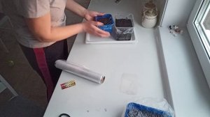 На завтрак приготовила творожную запеканку. Посеяла помидоры в грунт.