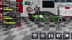 Читерская настройка в Pixel Car Racer!!!