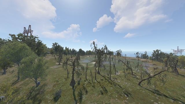 Болото Раст, Медведь и кабан. Графика выживания смотреть онлайн