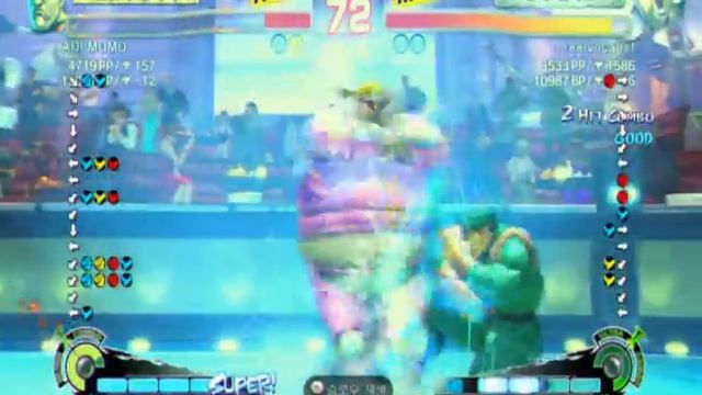 SSF4 AE Rank Match  aoi momo (Dictator) VS realvocalist (rufus)