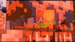 Я сделал реакцию на трек Юни" Не играй со мной" |Serjgan Minecraft