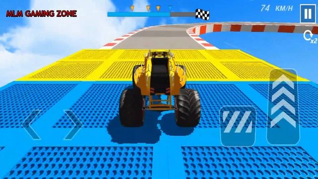 Monster Truck Stunt Car Games - Monster Truck Racing Game  - Android Gameplay #112