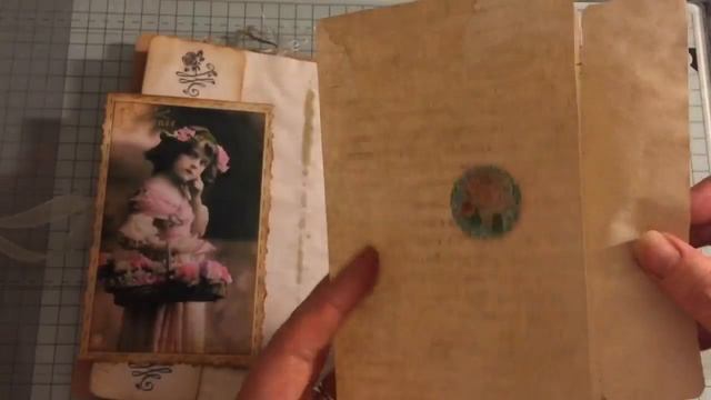 Vintage journal tags n tucks #junkjournaljunkies