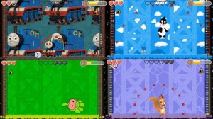 RED BALL 4 ALL CAVE BOSS of THOMAS OM NOM CUT HE ROPE MASHA BEAR LOONEY TUNES