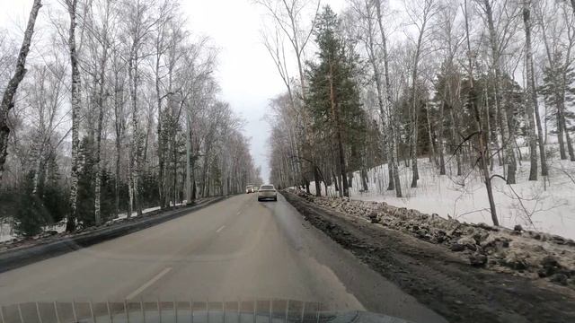 дорога Академгородок проспект Свободный,г.Красноярск март 2025г.