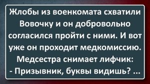 Вовочка Добровольно Проходит Медицинскую Комиссию! Сборник Анекдотов Синего Предела