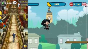 Temple Run 2 Jungle Fall Vs Mr Bean - Around the World - Endless Run Gameplay