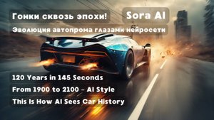 AI Reimagined Car History — Эволюция авто глазами нейросети