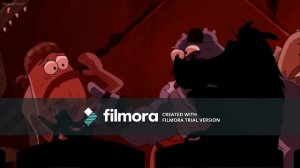 Timon and Pumbaa Interrupt The Spongebob Squarepants Movie 2004 4