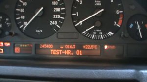 Разблокировка скрытого меню приборной панели BMW X5 E53