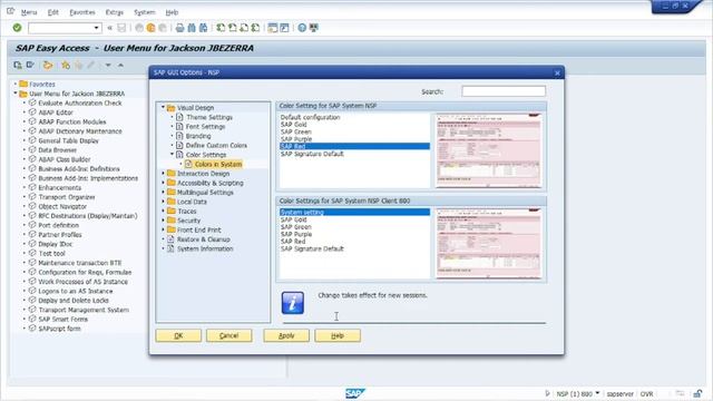 How to Change SAP Color and Theme смотреть онлайн