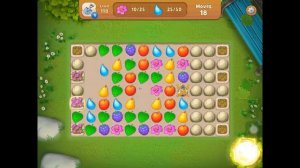Gardenscapes - New Acres Level 118 Gameplay Solution