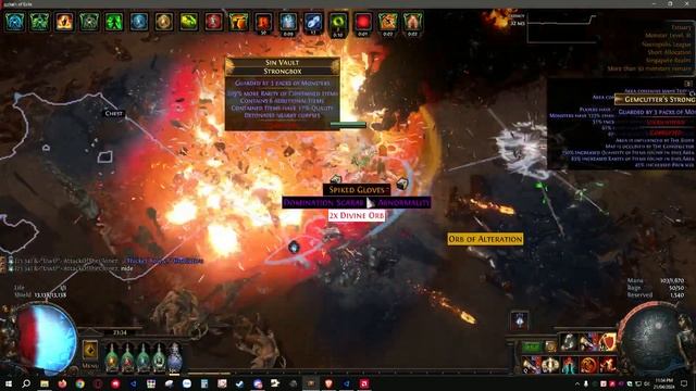 3.24 Path of Exile Splitting Steel Mapping смотреть онлайн
