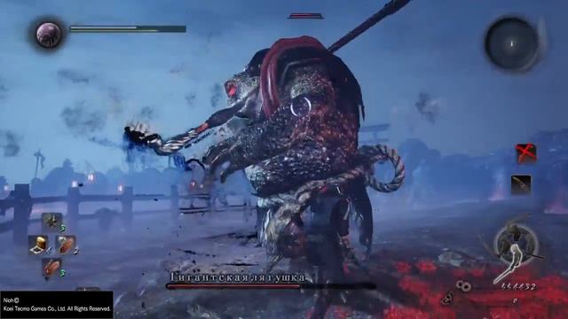 Nioh жаба boss battle смотреть онлайн