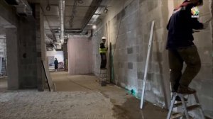 Глава Подольска посетил стройплощадку будущей школы в ЖК «Новая Щербинка»