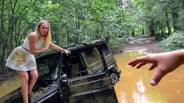 Женщины за рулем!!! Неловкие моменты