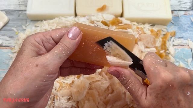 ASMR soap cutting Relaxing sounds АСМР мыло Резка мыла Релакс #relaxtime
