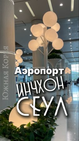 Аэропорт Инчхон. Южная Корея