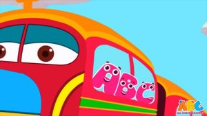 ABC Train Song | Popular Nursery Rhymes | All Babies Channel