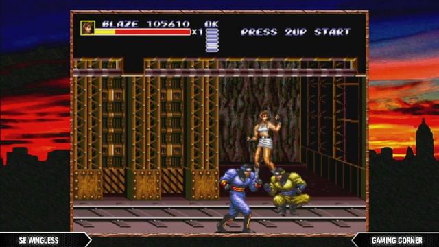 Streets of Rage 3 (Gen) Blaze Fielding Gamplay