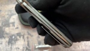 Knife Kanedeiia F95nl M390, stonewash red