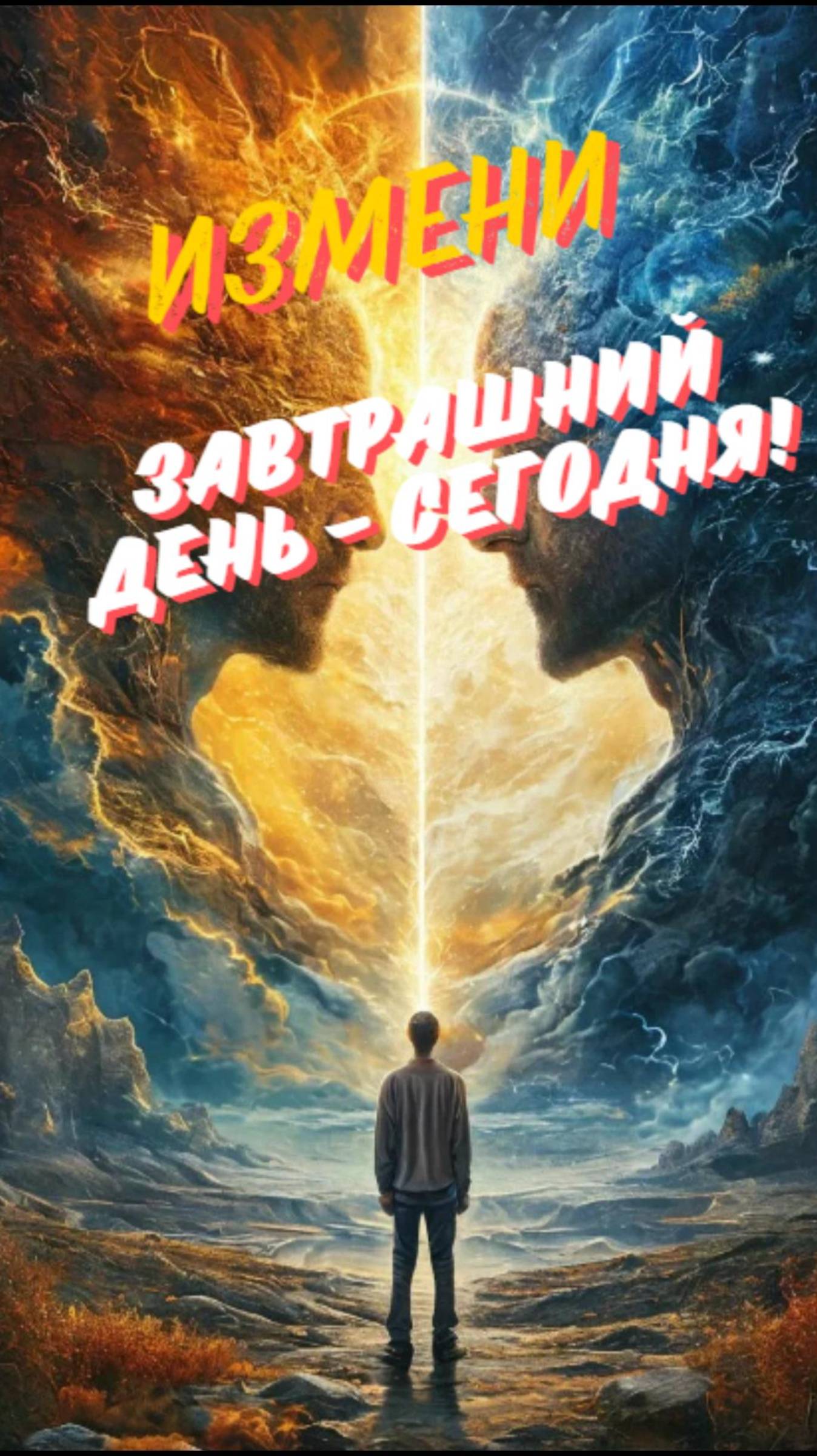 Ты не выбираешь сегодняшний день… Но можешь создать завтрашний! 🙏