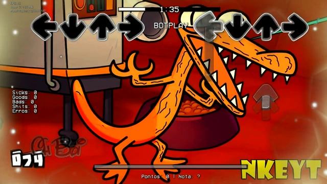 FNF NEW Rainbow Friends: NEW Grey, Blue, Green & Purple Friends in Friday Night Funkin be like смотреть онлайн