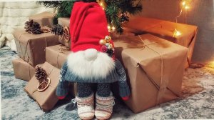 DIY.Скандинавский гном без ниток и иголок своими руками