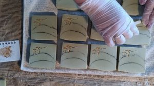 ставим штамп на мыло