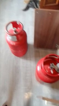 только начала готовить, закончился газ