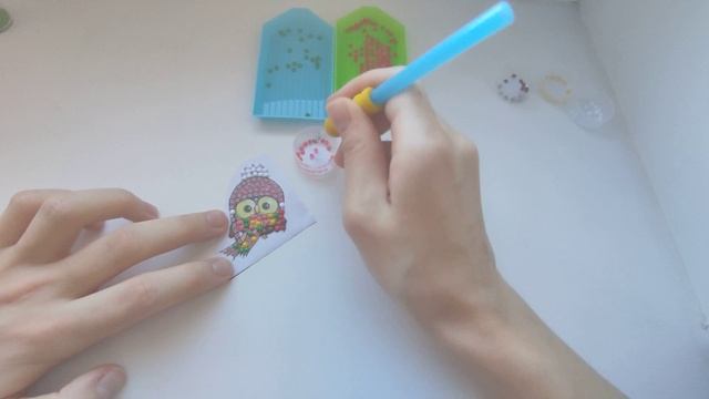 Алмазная наклейка своими руками