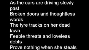 We are the emergency - All we ever see of the stars are their old photographs LYRICS [HQ]