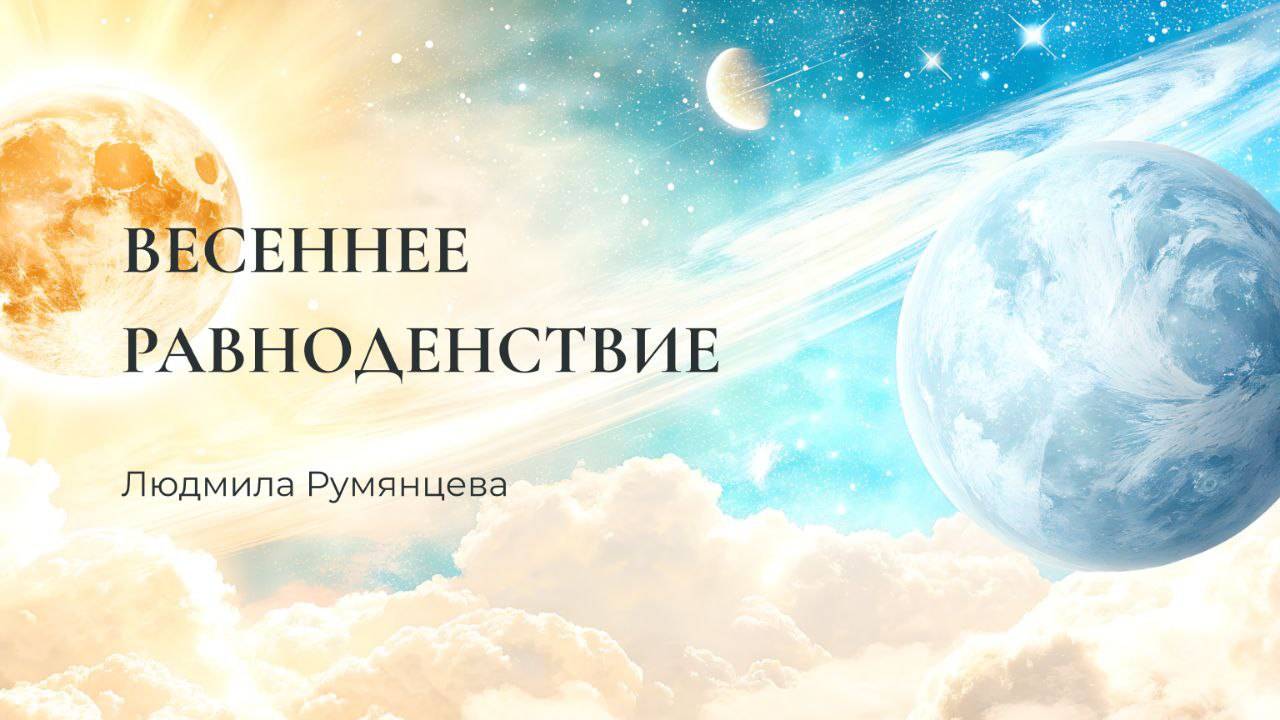 Весеннее равноденствие / Людмила Румянцева