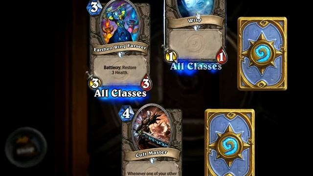opening pack hearthstone