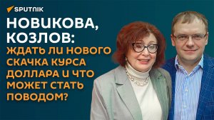 Новикова ― Козлов: что может спровоцировать новый скачок курса доллара?