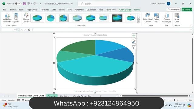 Excel_3G_Department_Expenses_AS | Excel 3G Department Expenses AS | Complete Solution 100%
