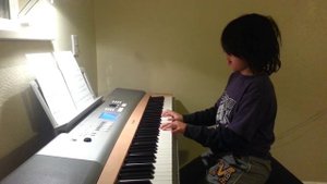 Sebastian plays "The Haunted Tree" by William Gillock.