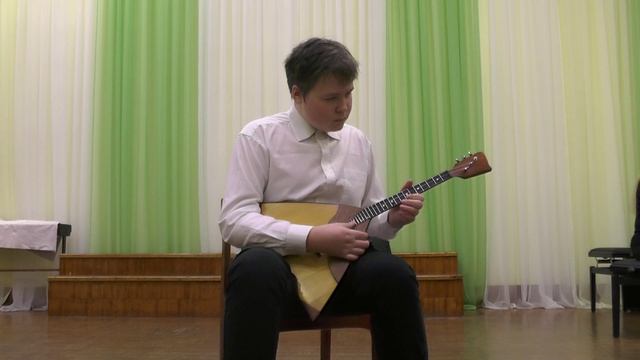 Иванов Богдан балалайка - В.Панин - Весёлая полька