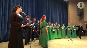 Концерт камерного хора СПбПУ в РАУ.