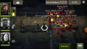 TWD No man's Land - Rusting Factory - through the wire Rd 56
