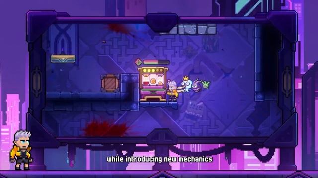 Трейлер Neon Abyss 2 (одиночная игра, игровой тест)