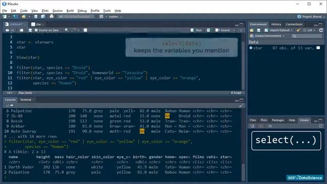 Data frames in R - Transforming data PART I